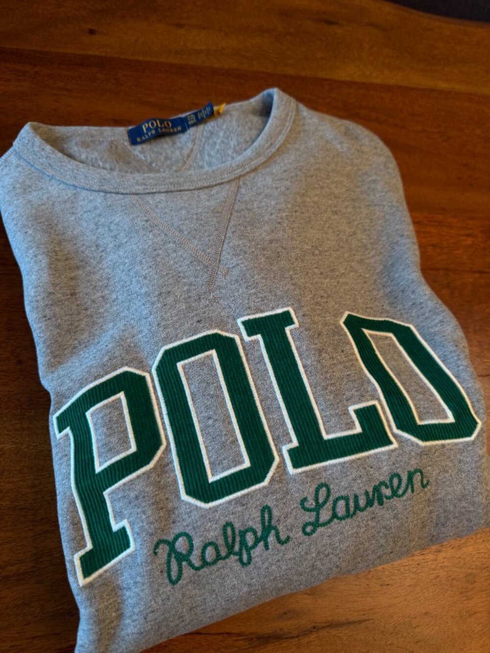 POLO Ralph Lauren Grey Sweatshirt - Size XXL - Picture 8 of 8